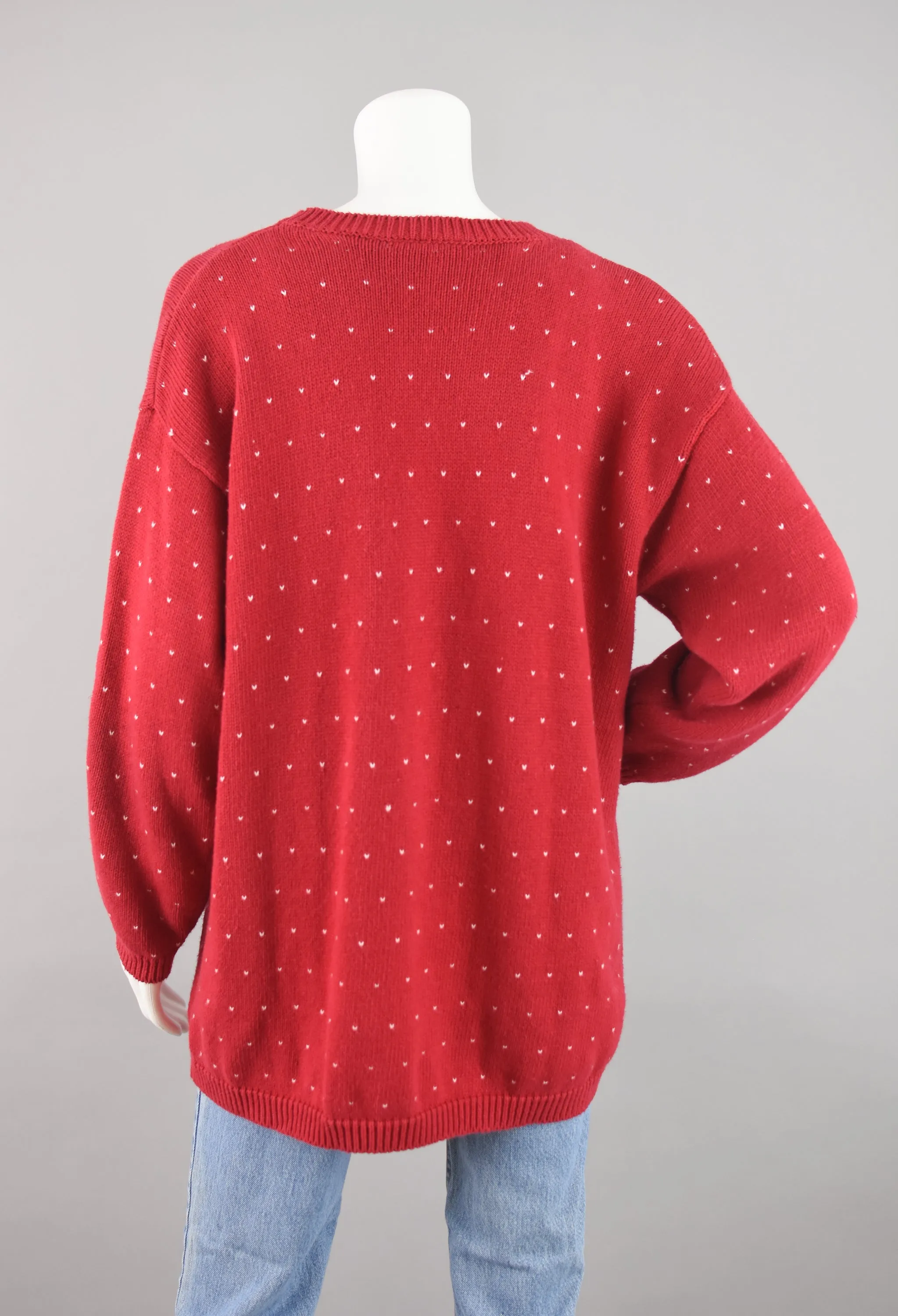 90s Holiday Snowflake Sweater Women's Large