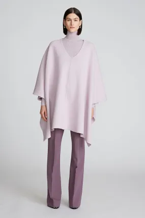 Bridget Poncho In Boiled Wool
