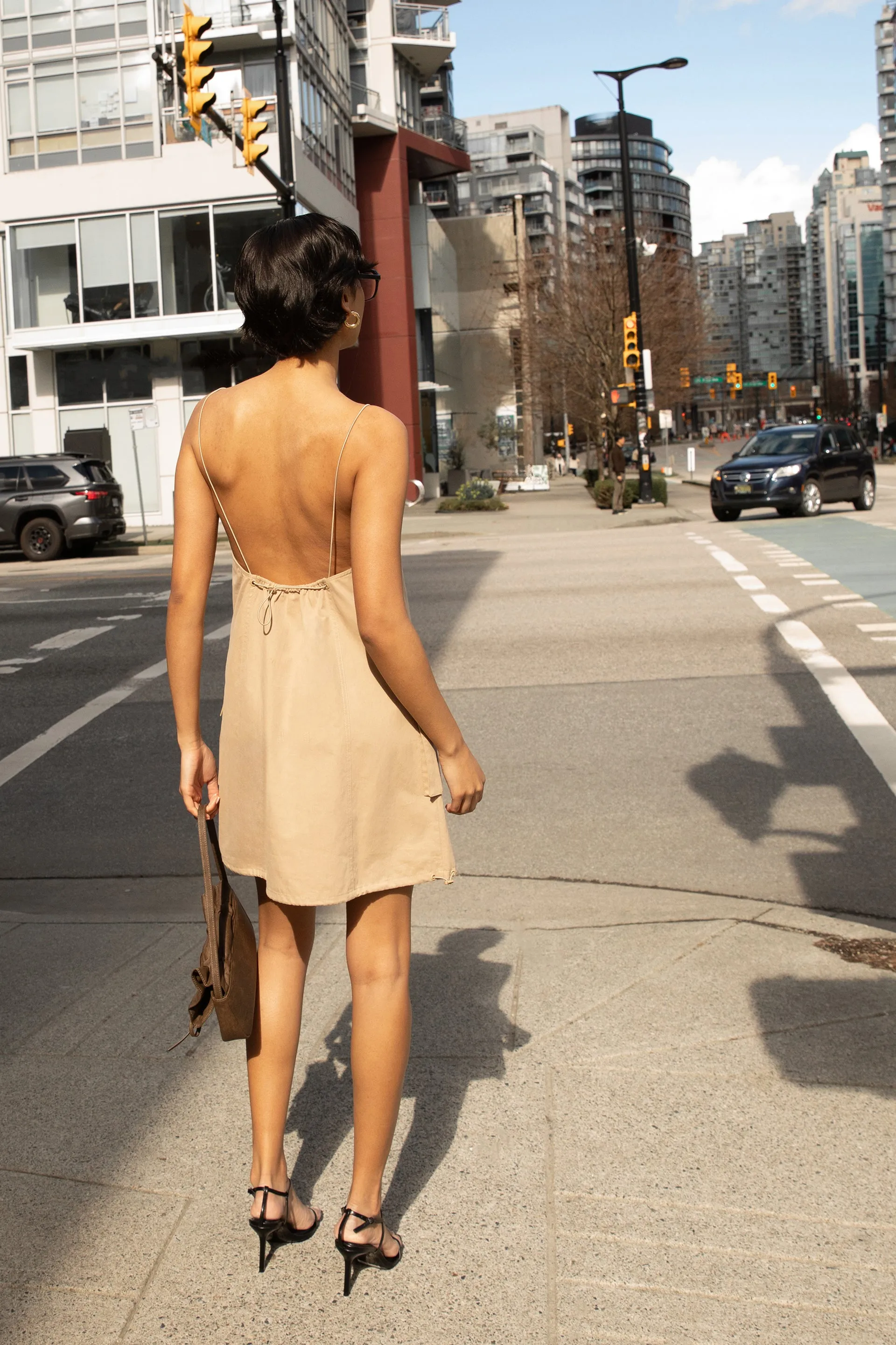 CARGO MINI DRESS