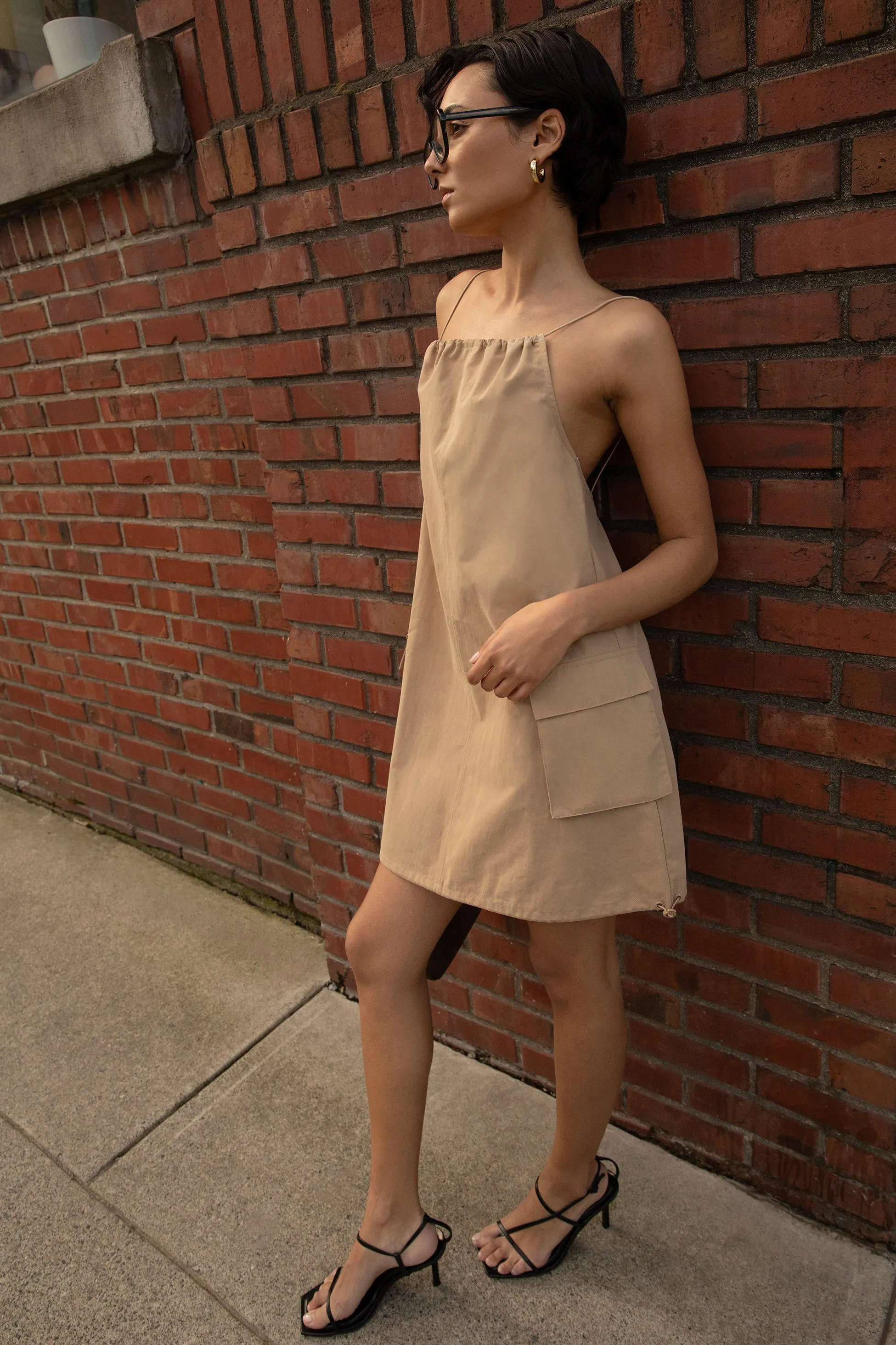 CARGO MINI DRESS