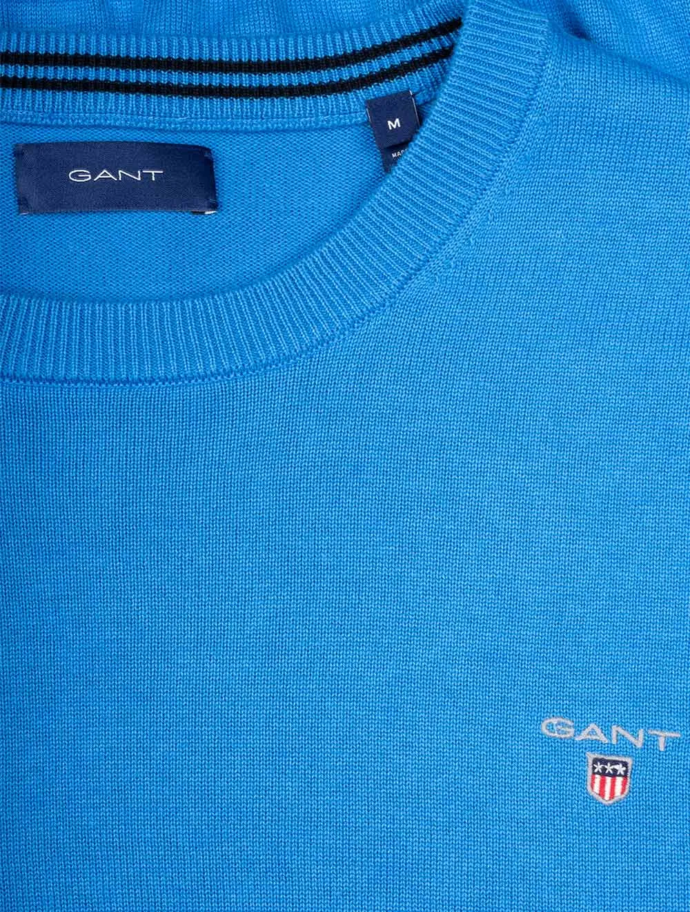 Classic Cotton C-neck Day Blue