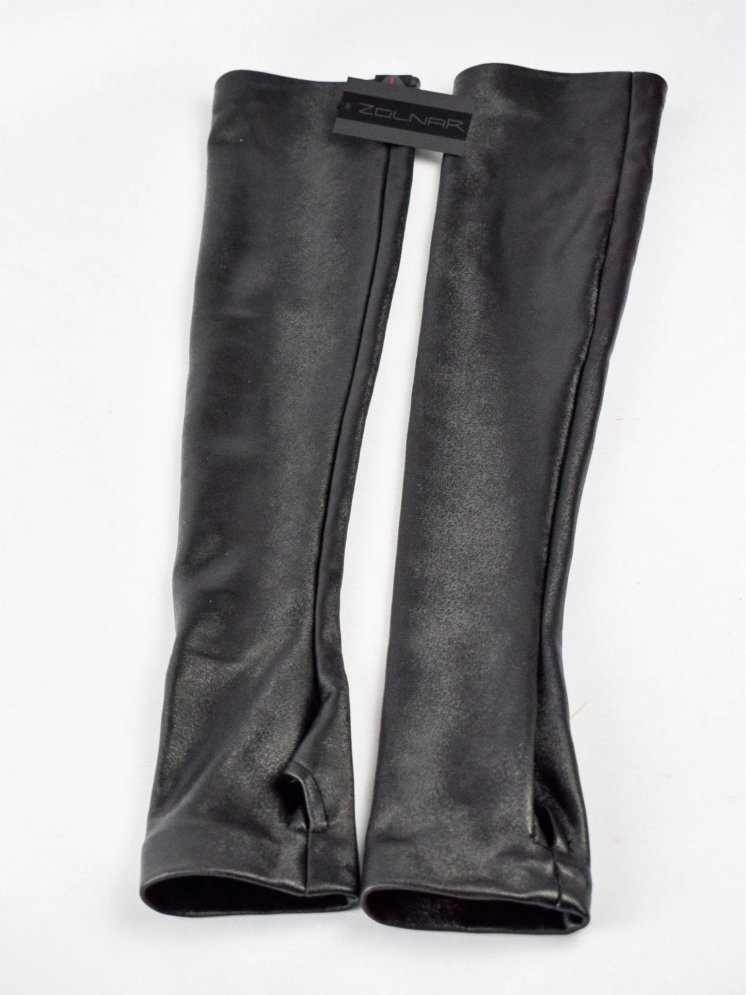 FG-PU Black water-resistant fleece arm warmers