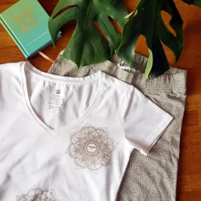 Golden Goddess Loungewear / Home Yoga Set