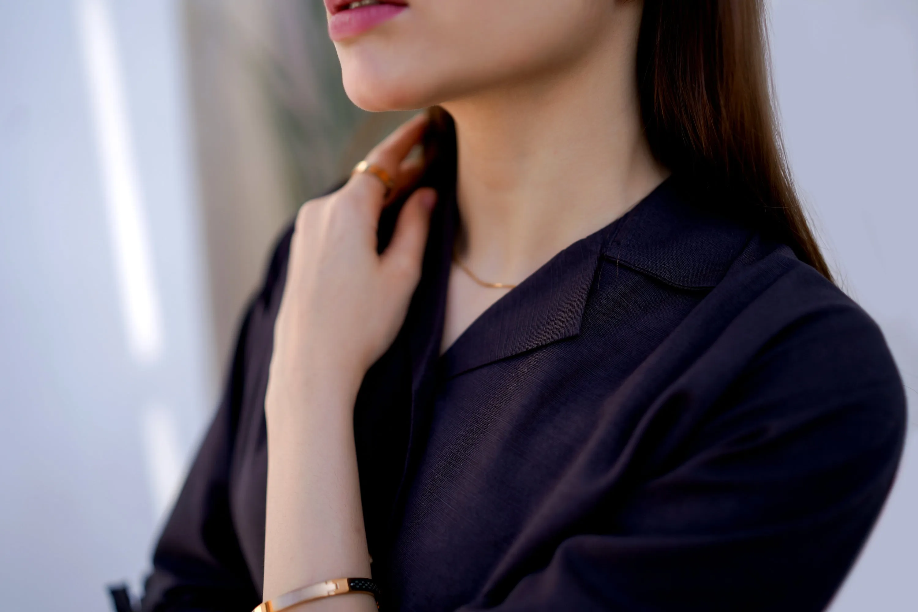 Hem Shirt-Black