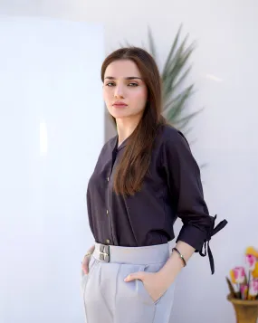 Hem Shirt-Black