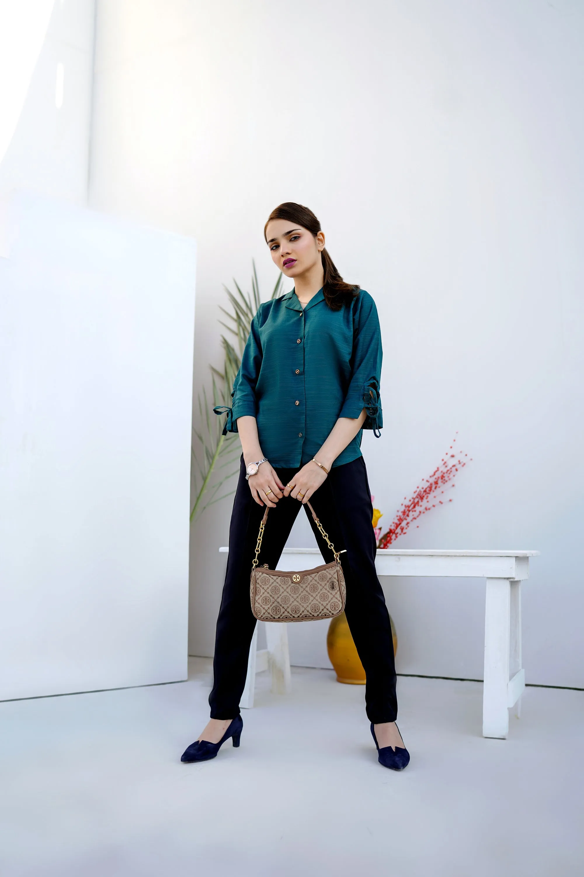 Hem Shirt-Green