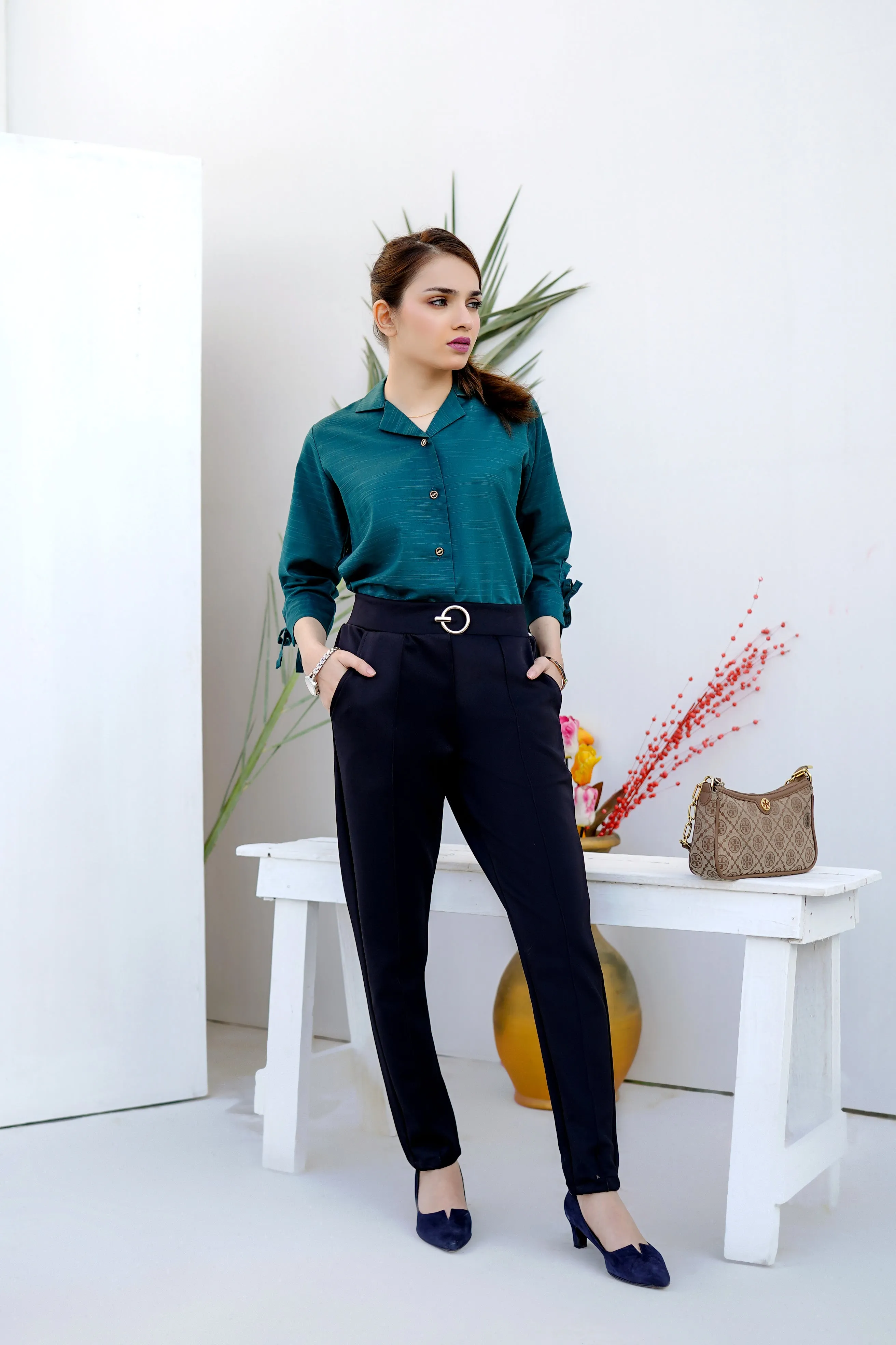 Hem Shirt-Green