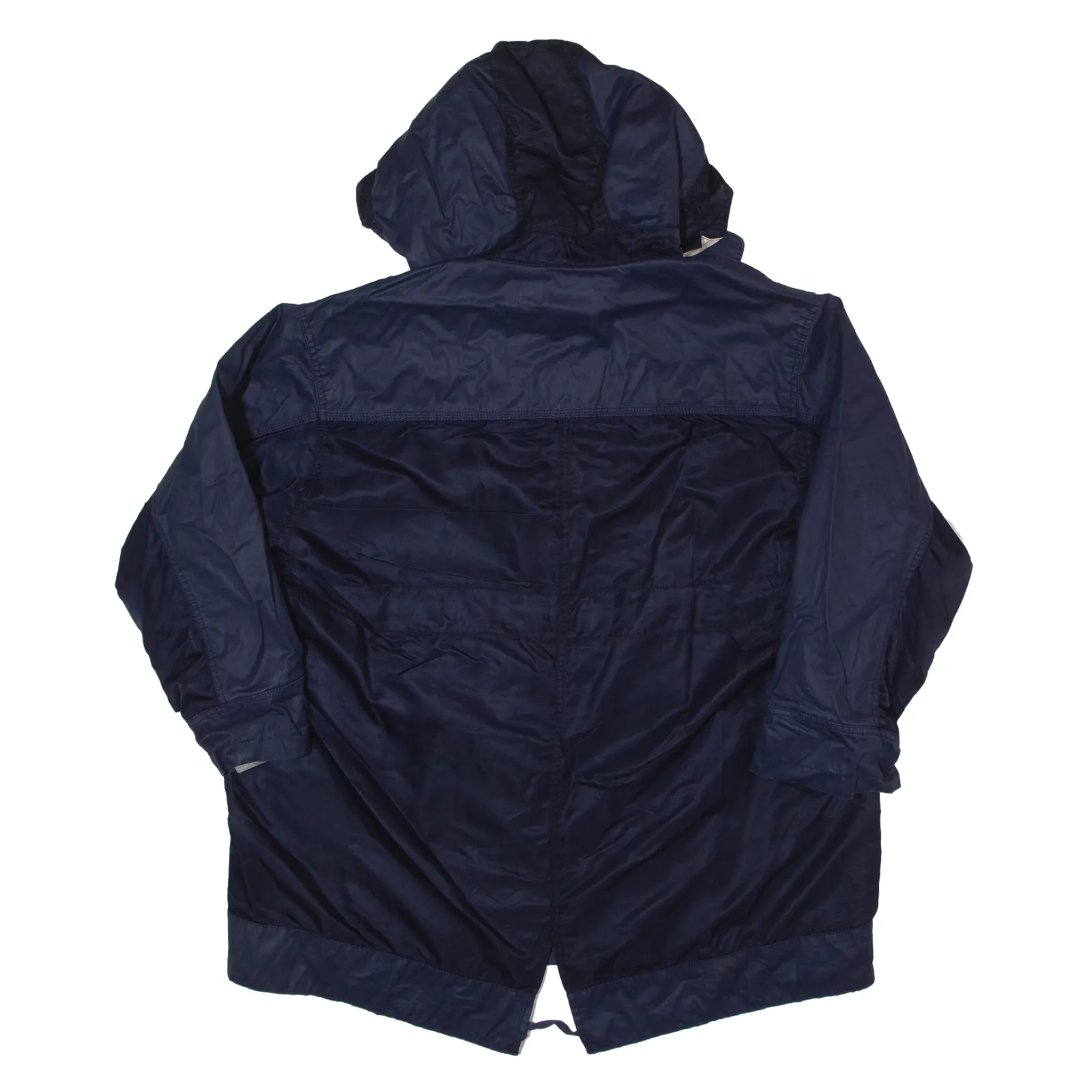 J CREW Lightweight Parka Jacket Blue Womens 2XL