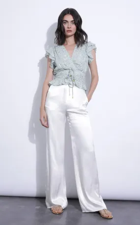KAR Jolene Blouse Mint & Gold