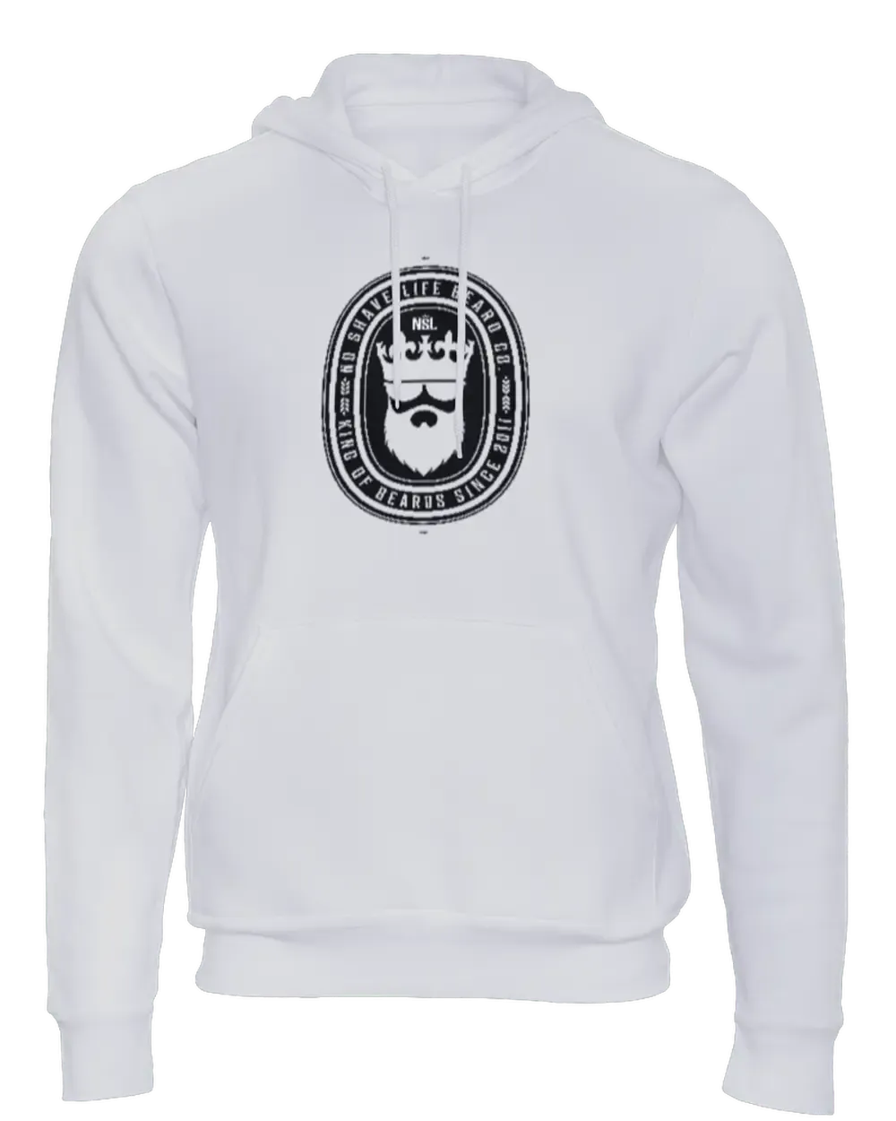 King of Beards NSL Grey Hoodie