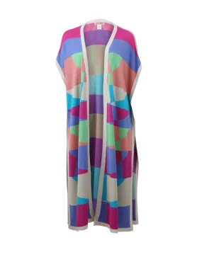 Long Knit Poncho