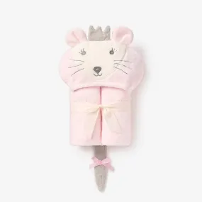 Mouse Hooded Baby Bath Wrap