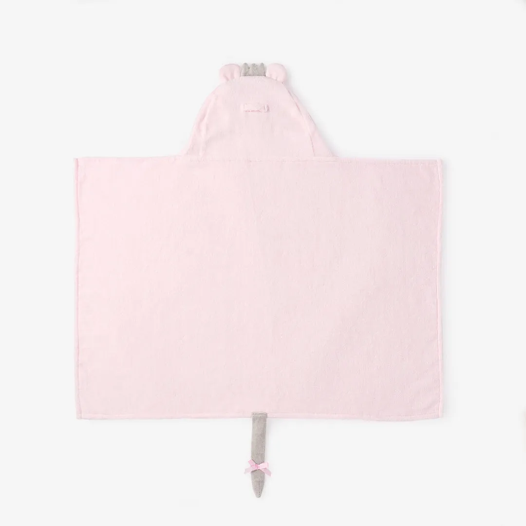 Mouse Hooded Baby Bath Wrap