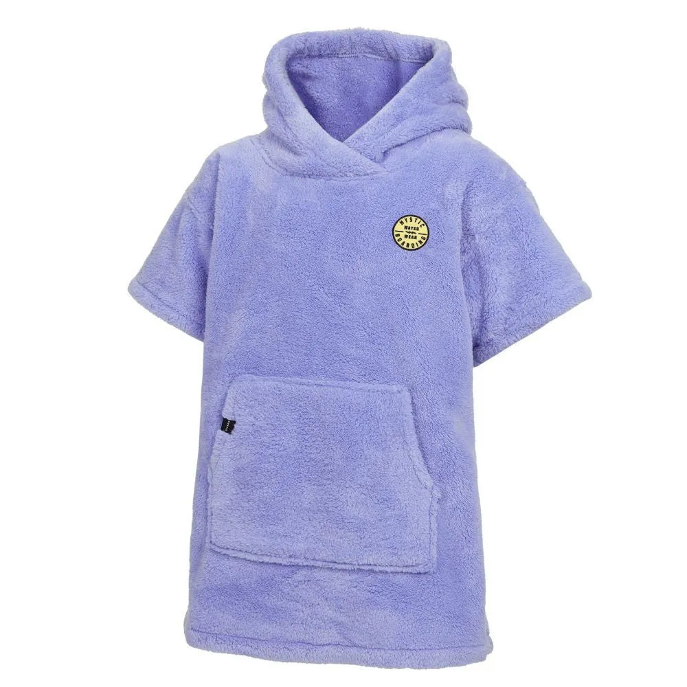 MYSTIC Poncho Teddy Kids | Pastel Lilac