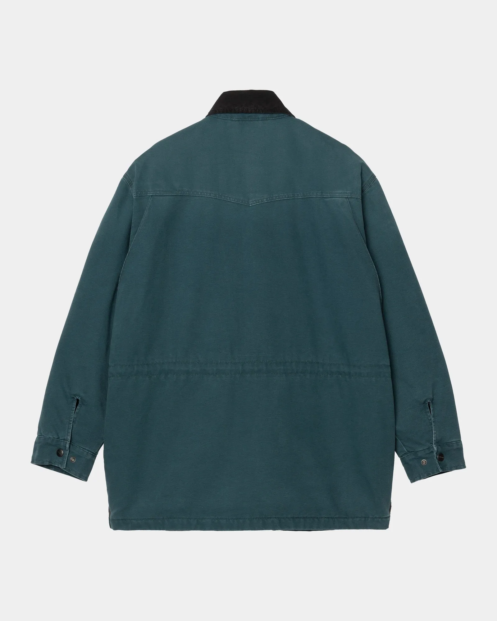 OG Santa Fe Coat | Deep Lagoon / Black (stone canvas)