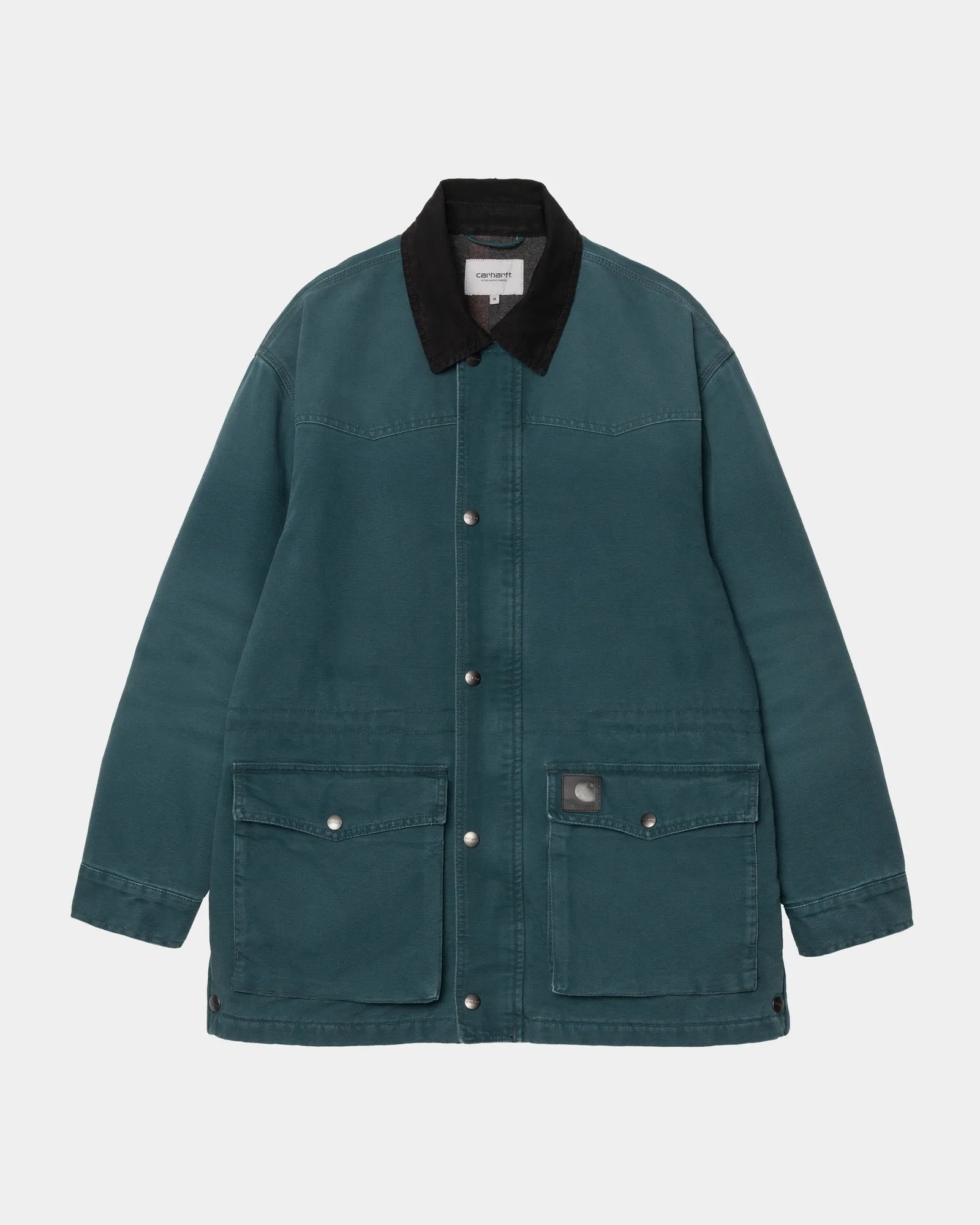 OG Santa Fe Coat | Deep Lagoon / Black (stone canvas)