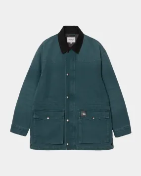 OG Santa Fe Coat | Deep Lagoon / Black (stone canvas)