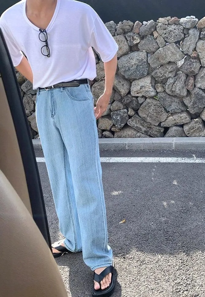 OH Washed Lined Regular Jeans