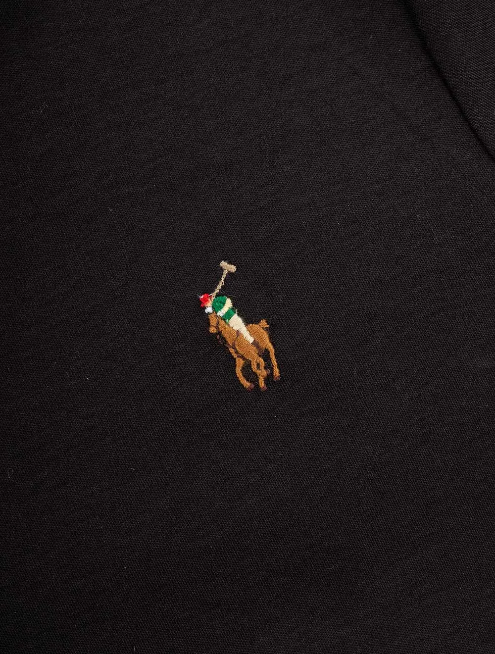 Pima Polo Tshirt Black