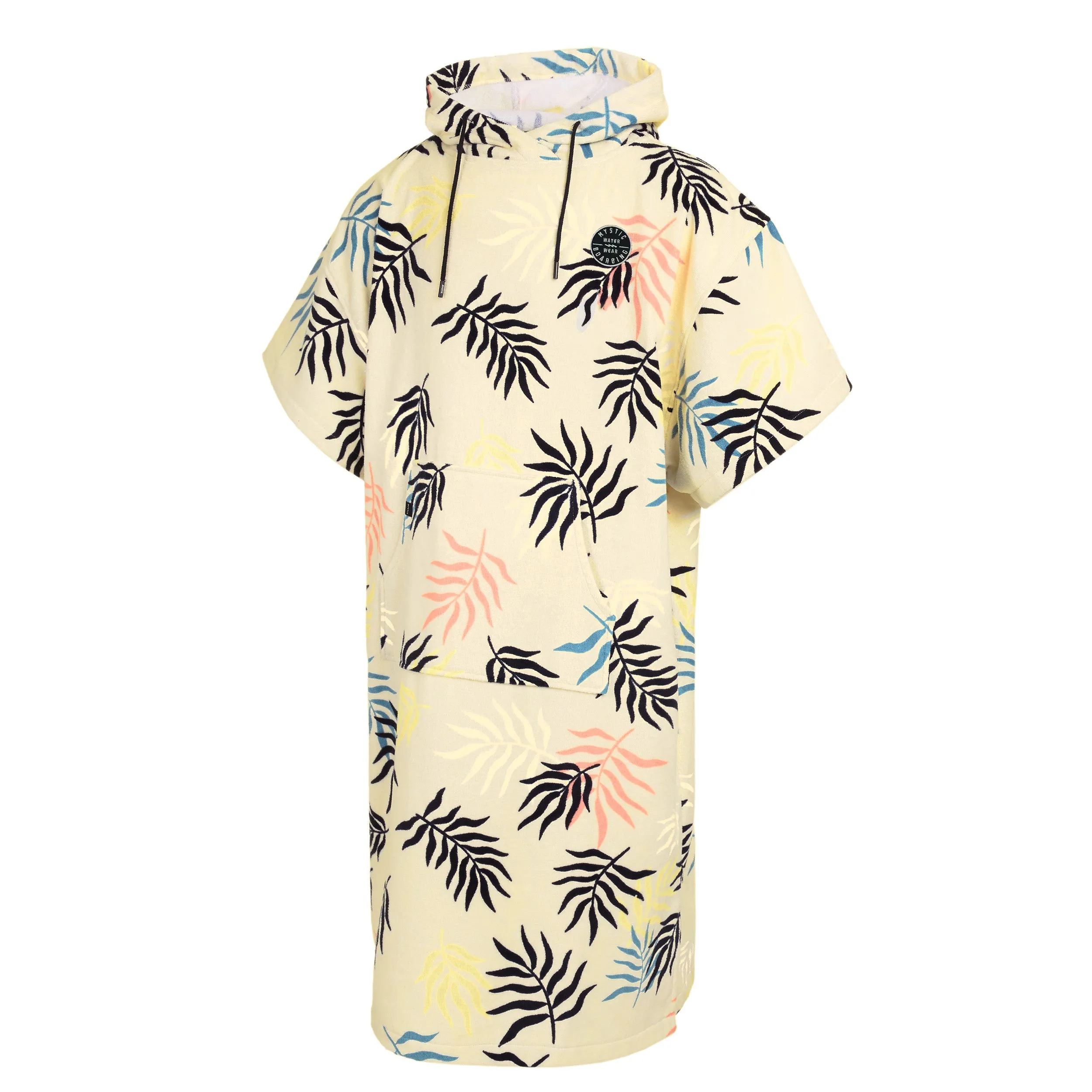 Poncho Velour AOP - Pastel Yellow - Mystic 2022