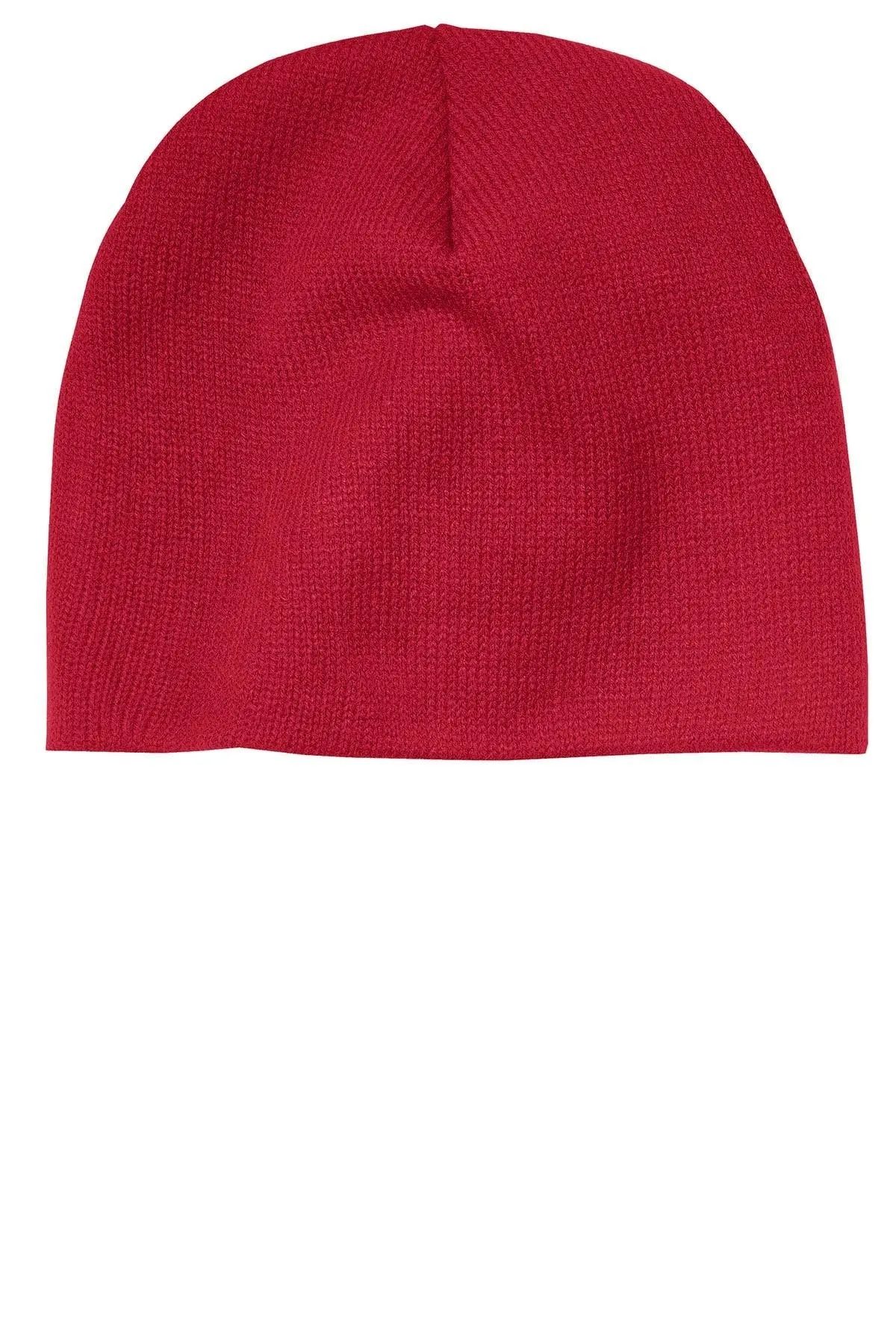 Port & Company Customized Beanies, Red
