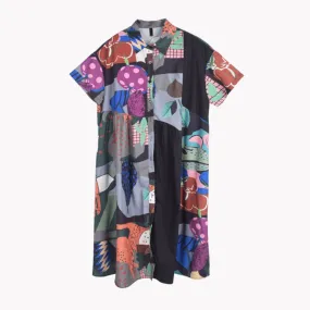 Pre Order:  Multicolor Gradient High Waist Dress