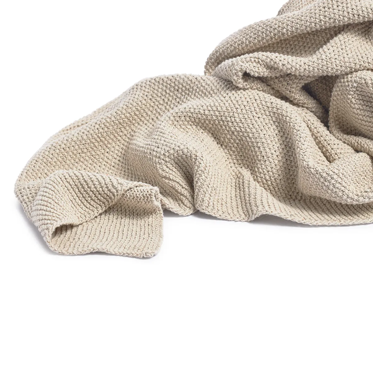 Recycled denim throw sand