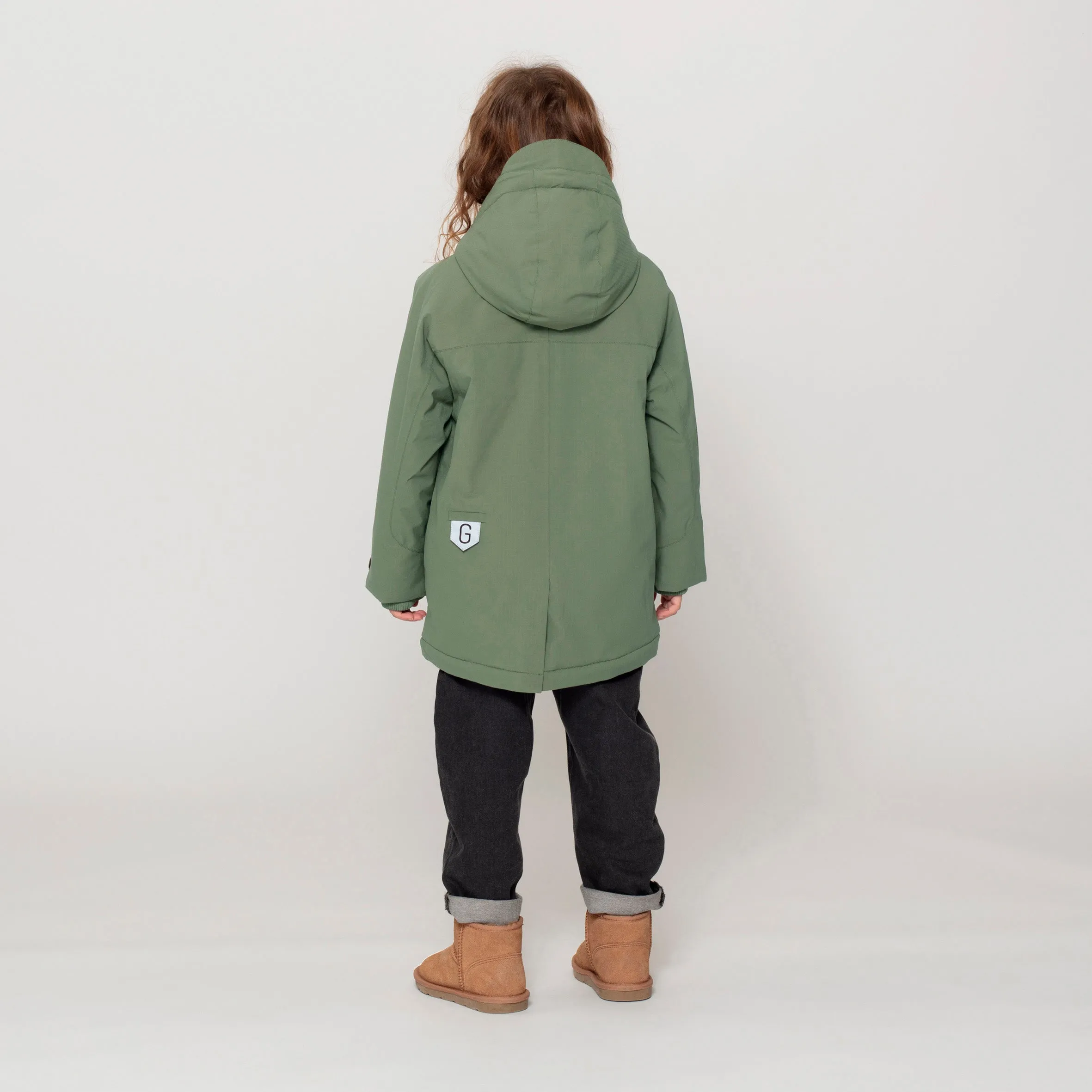 SLEEPING PIGEON | deep lichen green