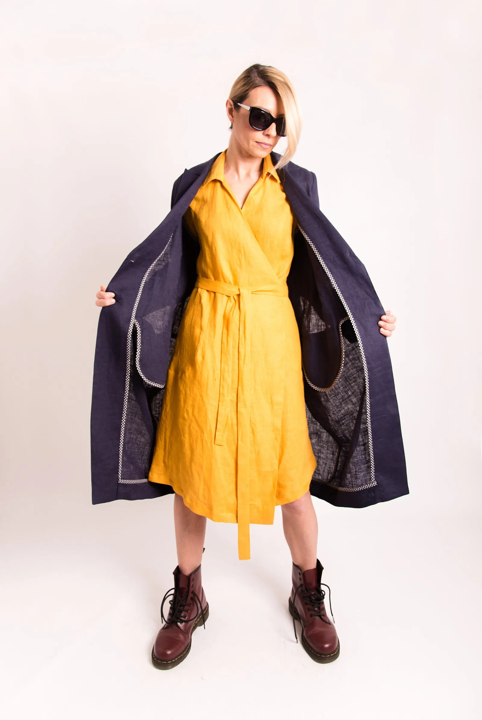 Summer Linen Oversized Blazer - Flawless design and exquisite craftsmanship