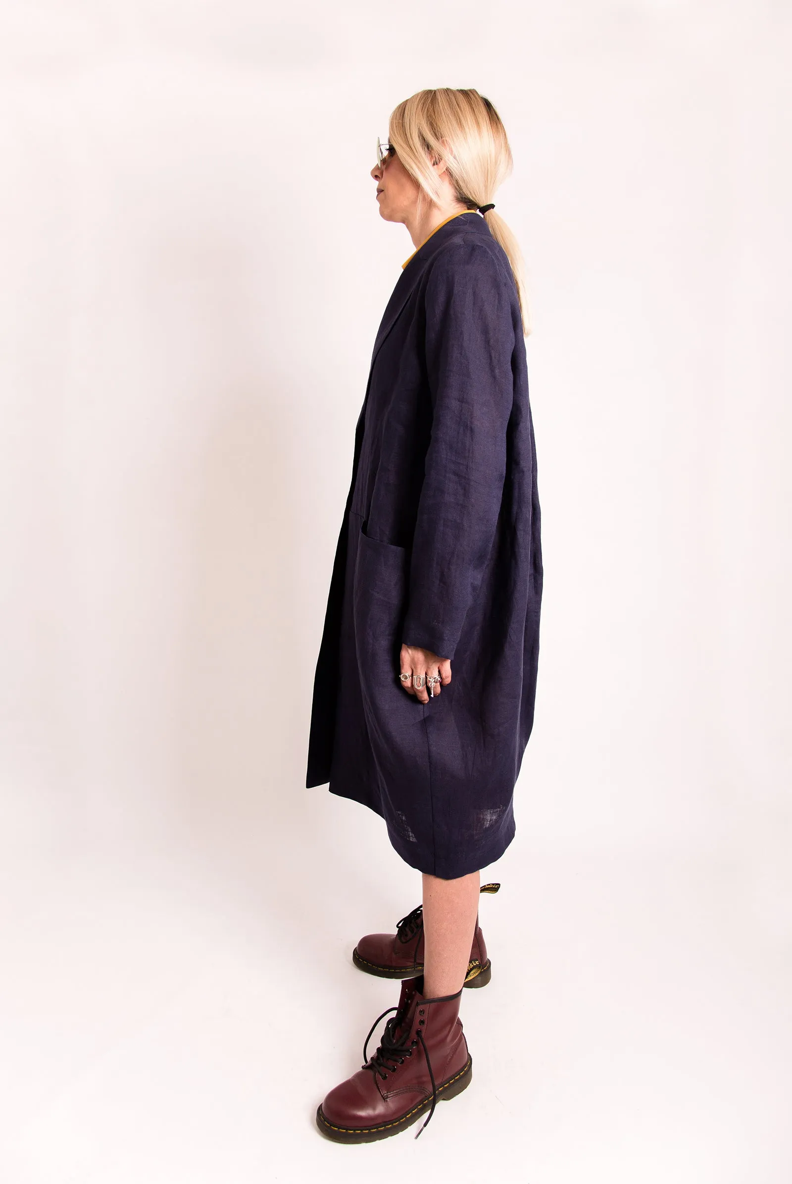 Summer Linen Oversized Blazer - Flawless design and exquisite craftsmanship