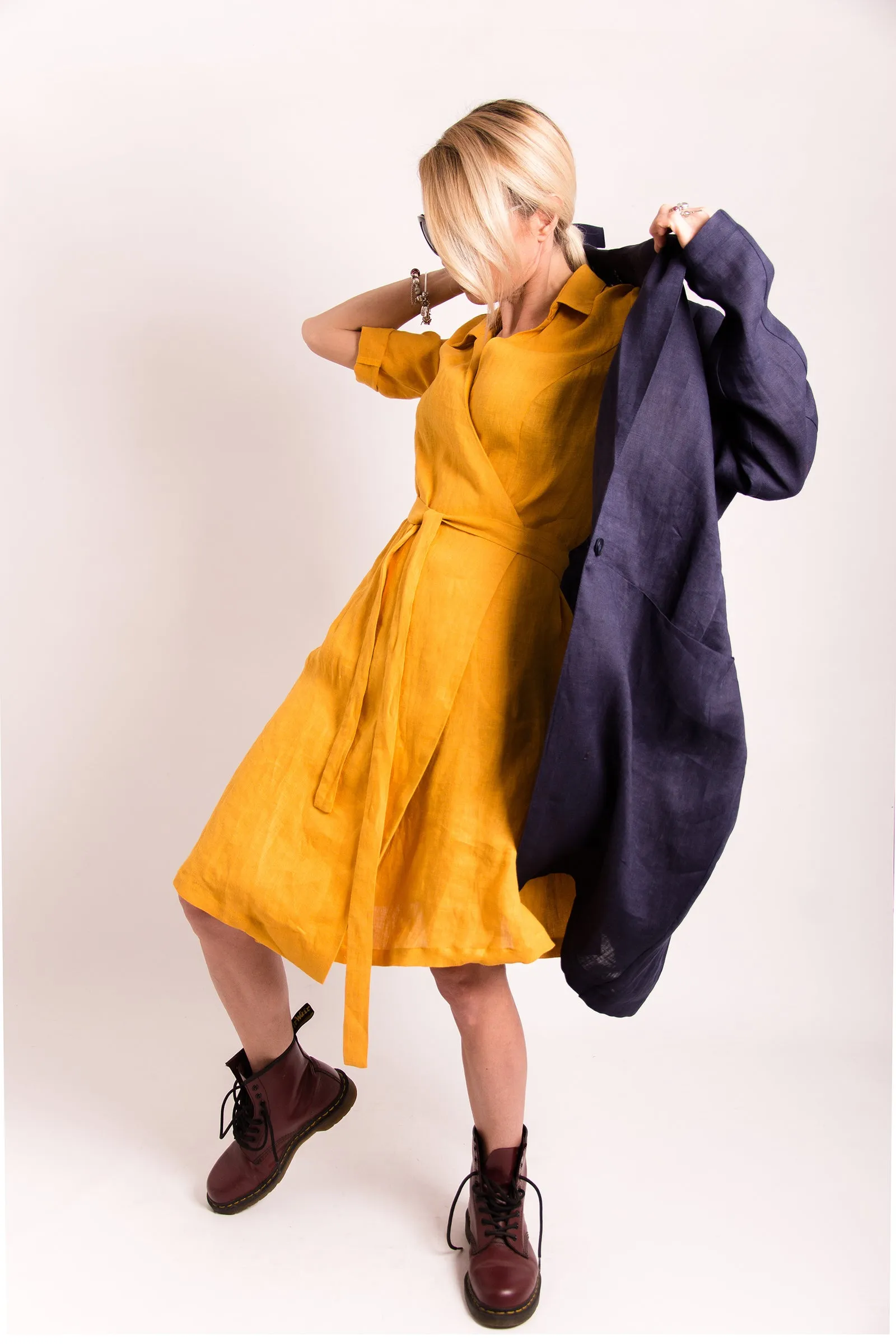 Summer Linen Oversized Blazer - Flawless design and exquisite craftsmanship