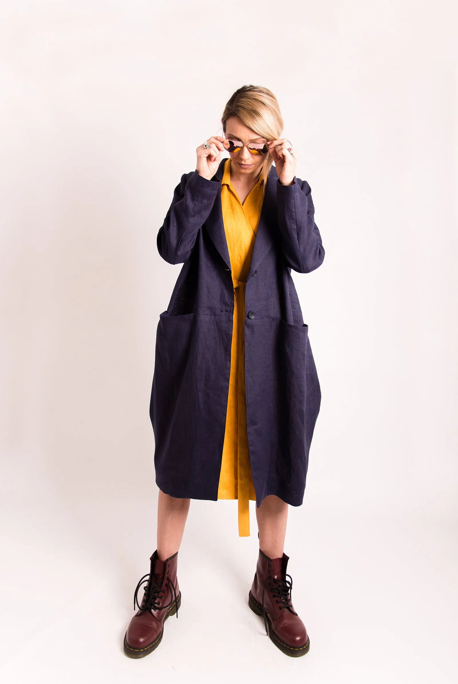 Summer Linen Oversized Blazer - Flawless design and exquisite craftsmanship