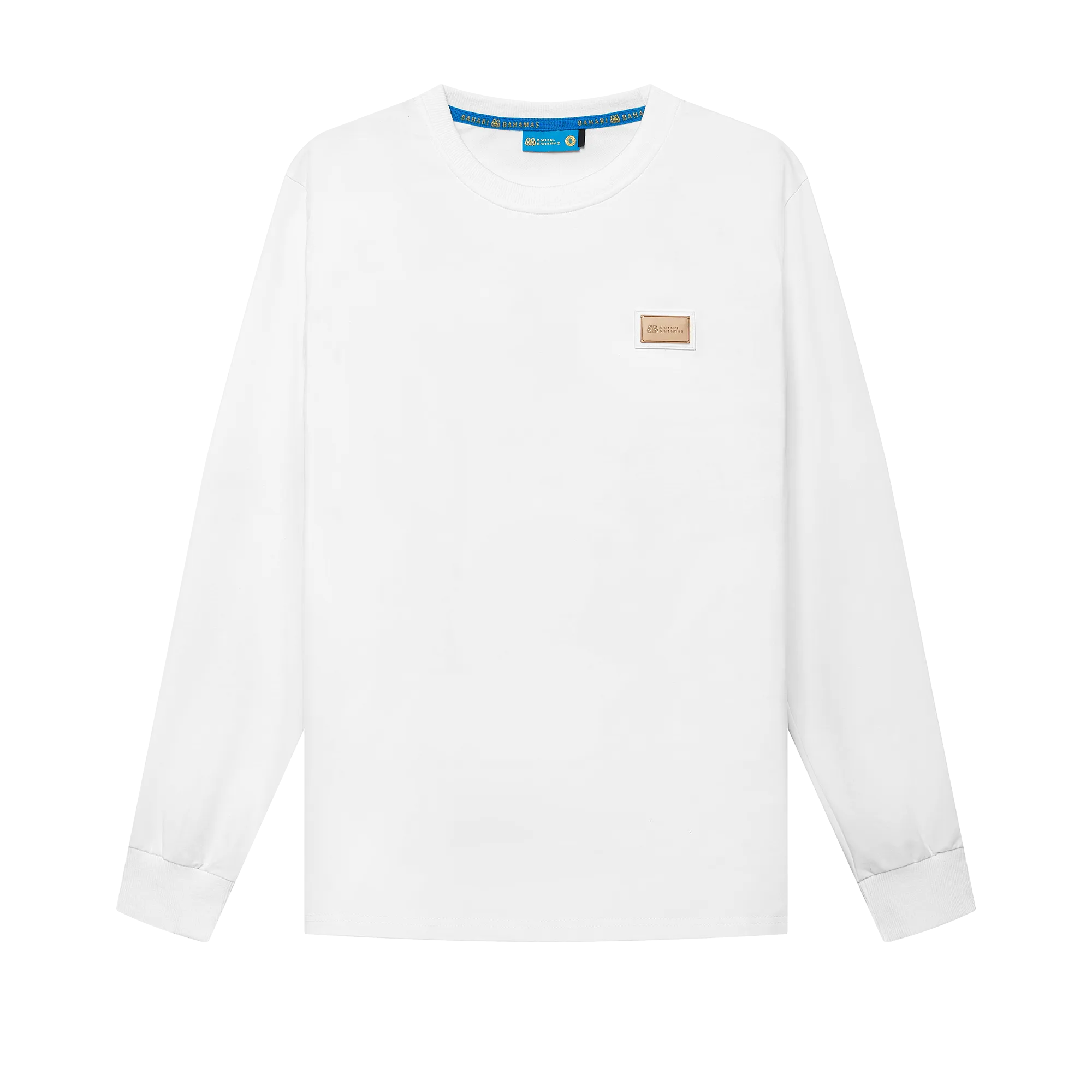 THE INSIGNIA PULLOVER TEE- WHITE